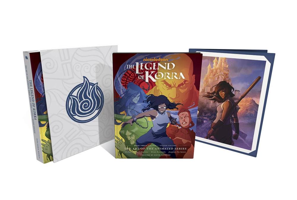 LEGEND KORRA ART ANIMATED DLX ED HC BOOK 03 CHANGE 2ND ED