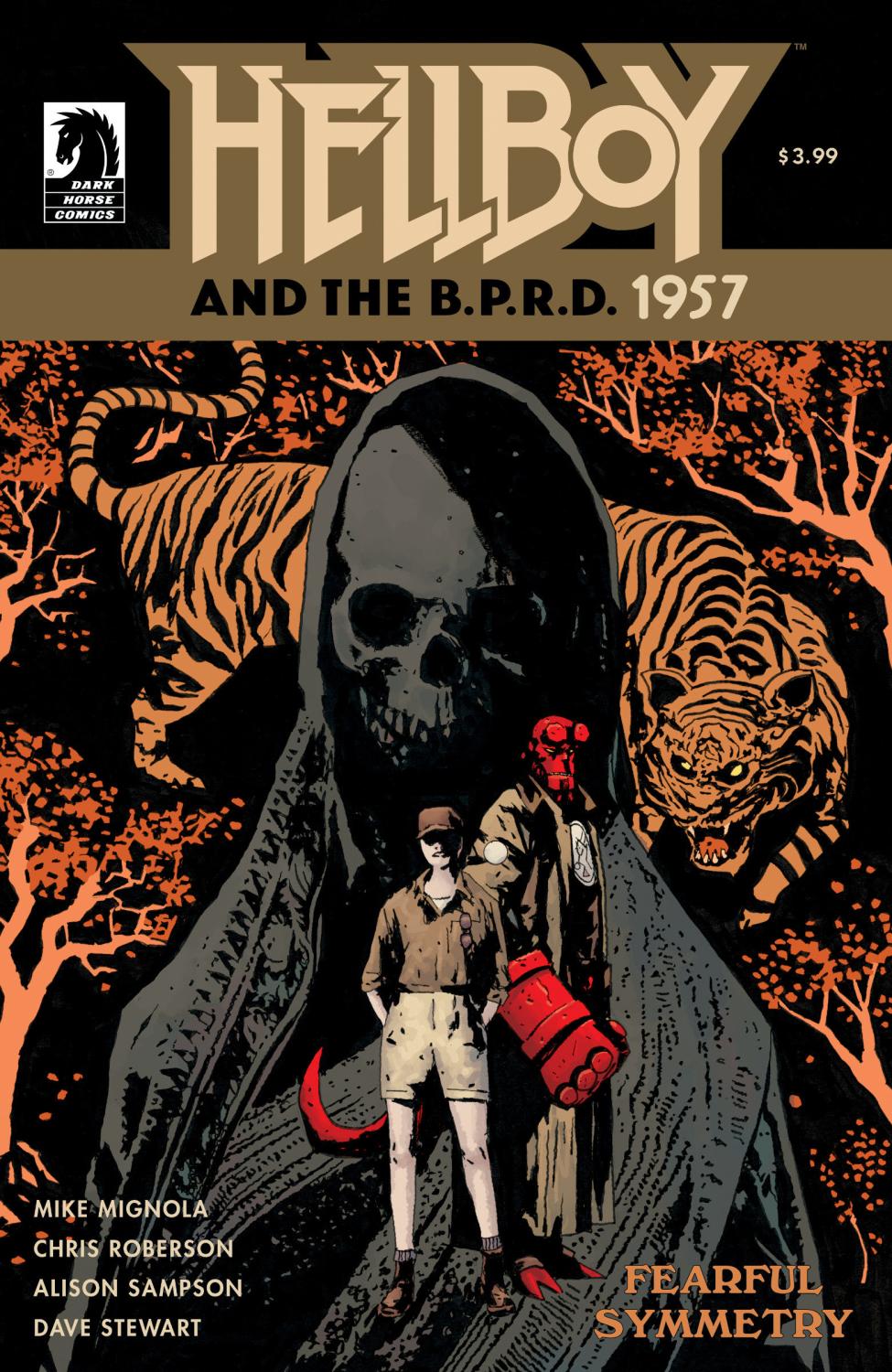 HELLBOY AND THE BPRD 1957-FEARFUL SYMMETRY LAURANCE CAMPBELL CVR A