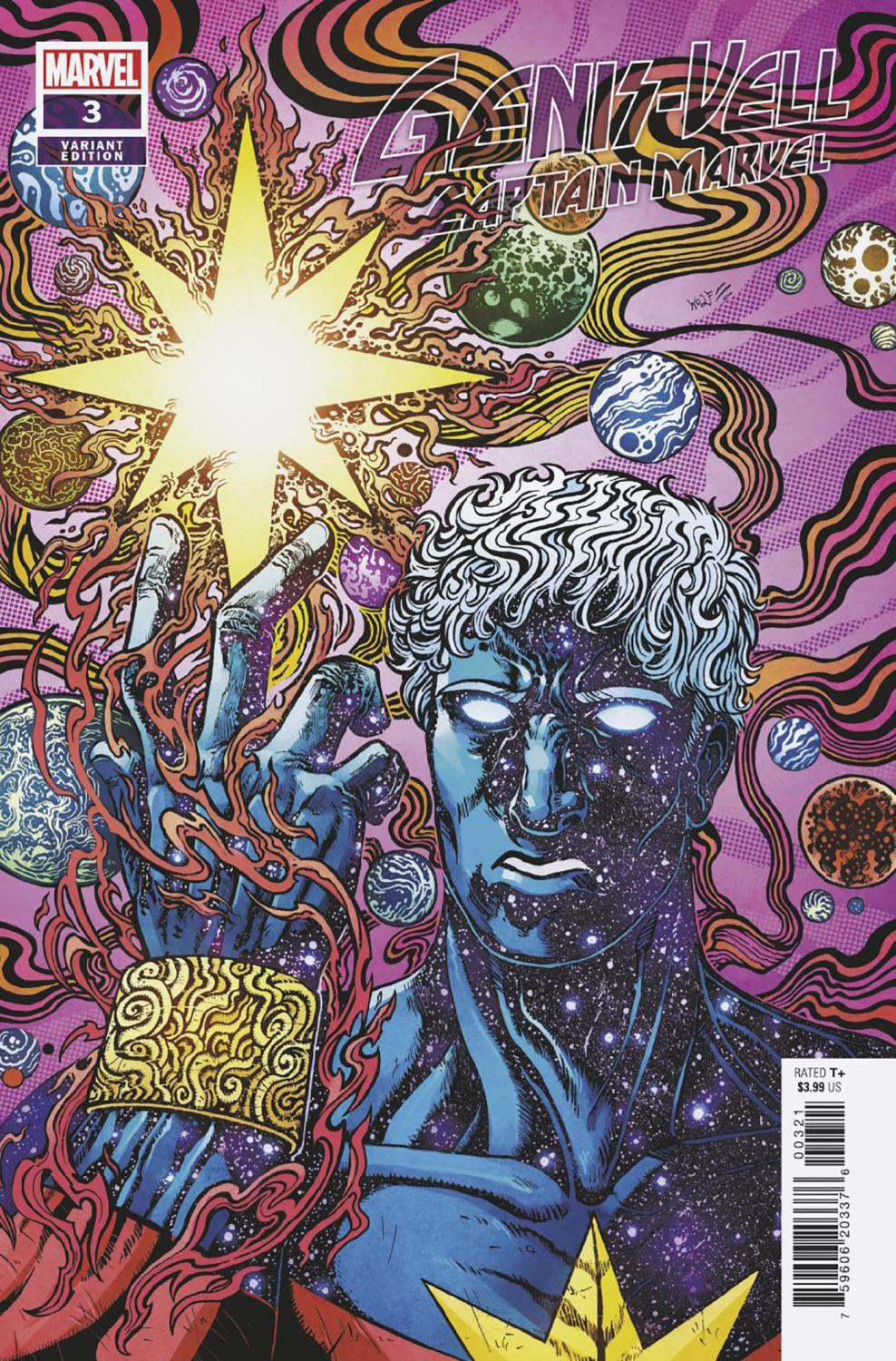 GENIS-VELL CAPTAIN MARVEL 3 WOLF VAR CVR B