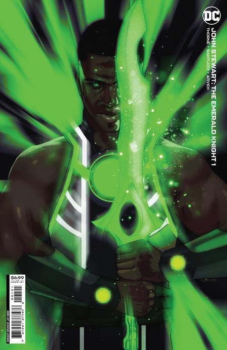 JOHN STEWART THE EMERALD KNIGHT #1 ONE SHOT CVR B JAY HERO CARD STOCK VAR