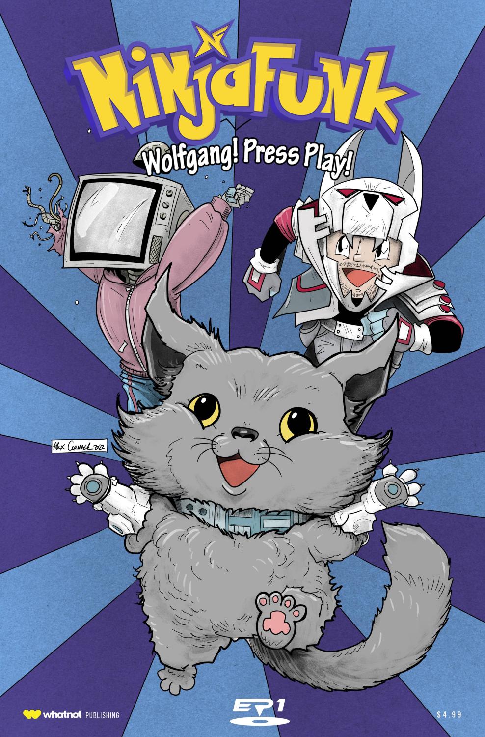 NINJA FUNK #1 CVR D CORMACK POKEMON HOMAGE (OF 4)