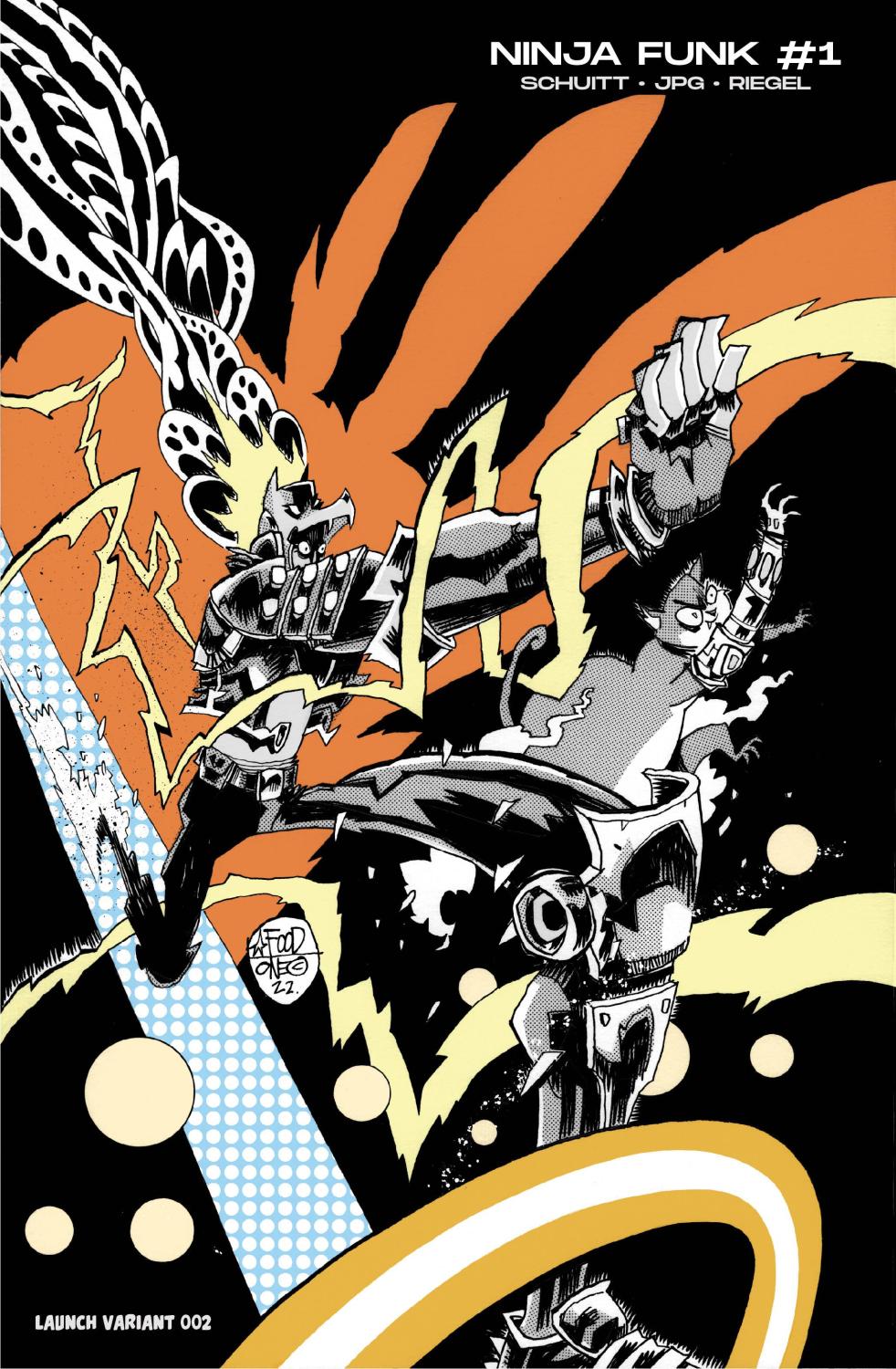 NINJA FUNK #1 CVR E MAHFOOD LAUNCH (OF 4)