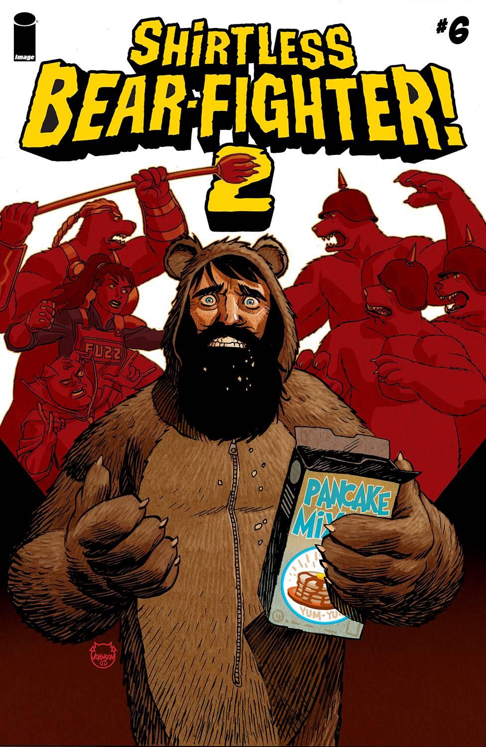 SHIRTLESS BEAR-FIGHTER 2 #6 CVR A JOHNSON (OF 7)