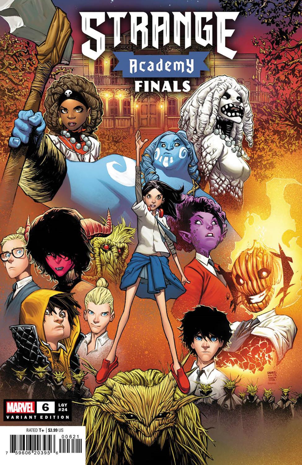 STRANGE ACADEMY FINALS 6 HUMBERTO RAMOS VAR CVR B