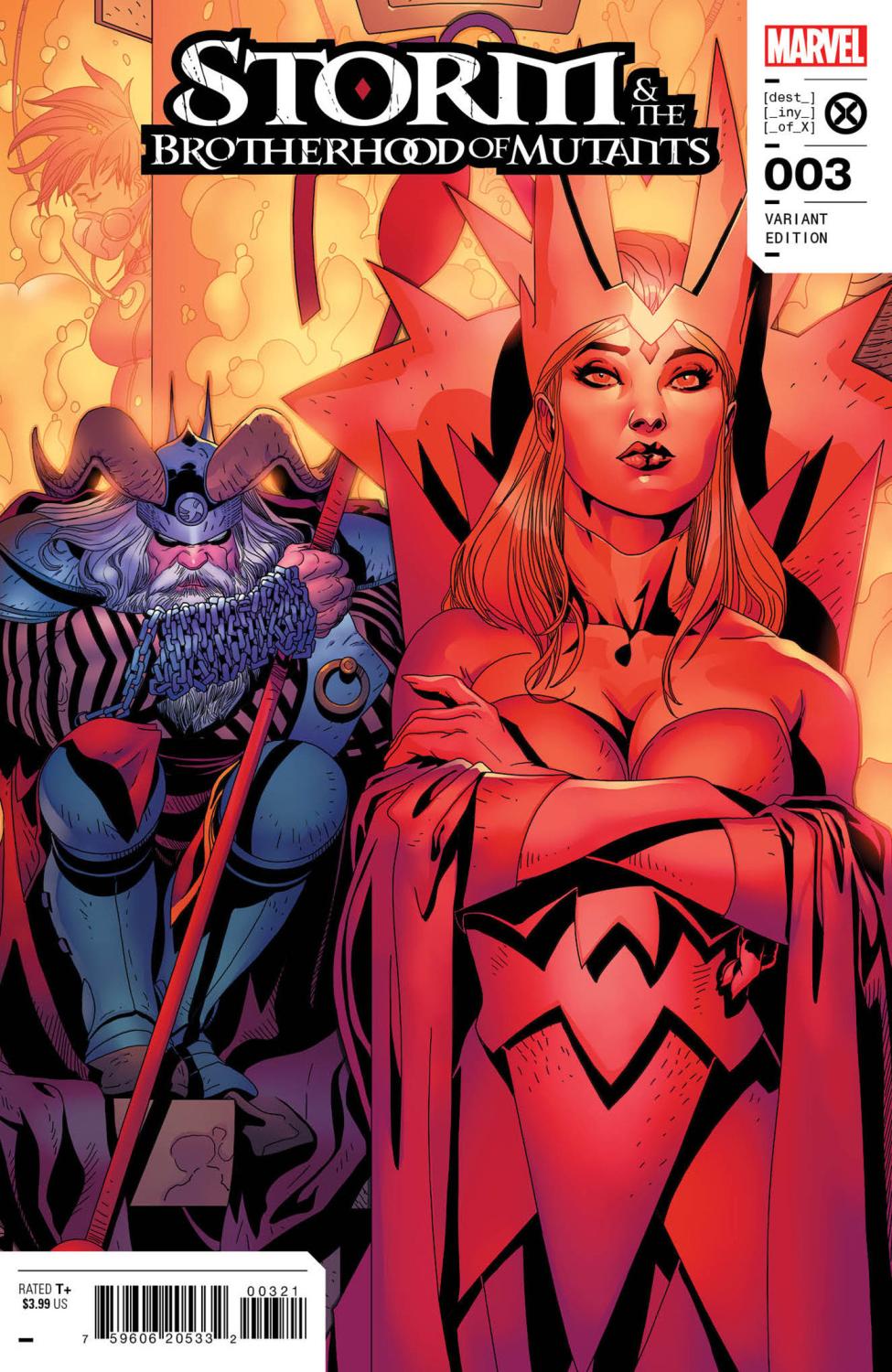 STORM AND THE BROTHERHOOD OF MUTANTS #3 SALVADOR LARROCA SOS APRIL CONNECTING VARIA NT SIN CVR B