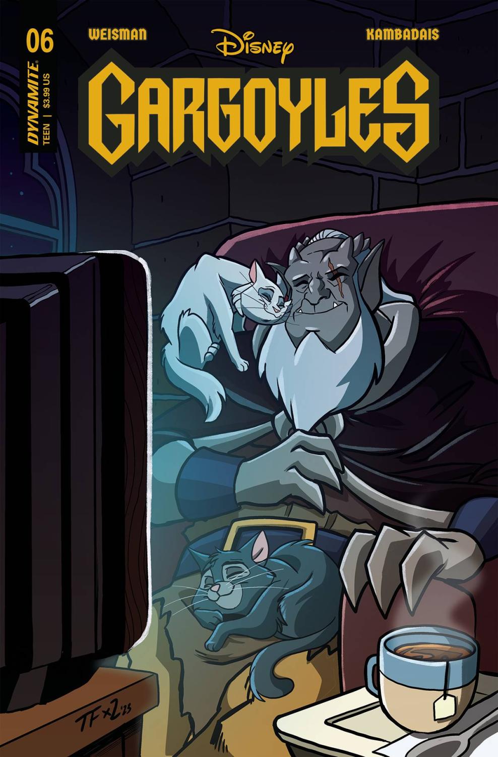 GARGOYLES #6 CVR F FLEECS AND FORSTNER