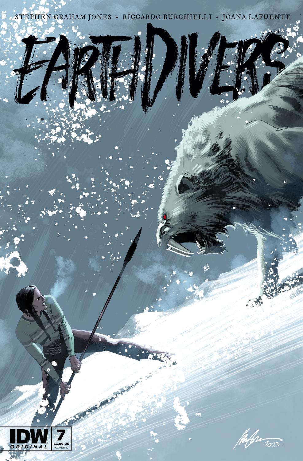 EARTHDIVERS #7 COVER A ALBUQUERQUE CVR A