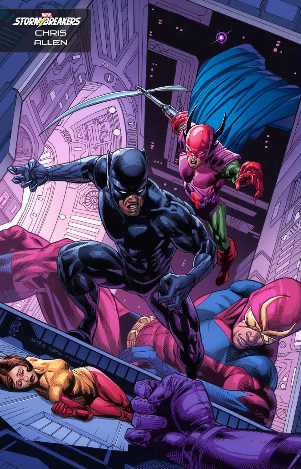 BLACK PANTHER #1 CHRIS ALLEN STORMBREAKERS VAR CVR H
