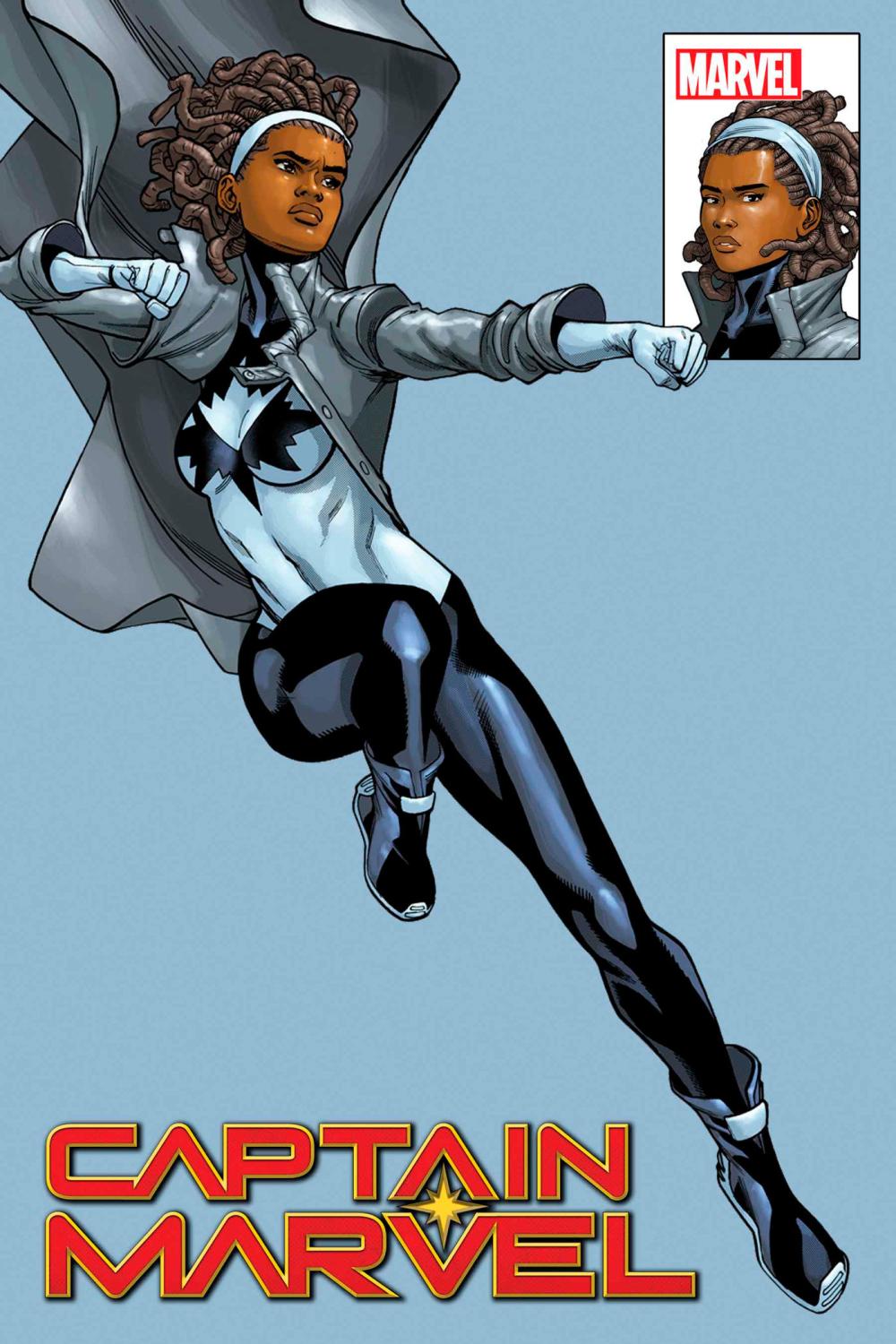 CAPTAIN MARVEL #50 JAVIER GARRON MARVEL ICON VAR CVR E