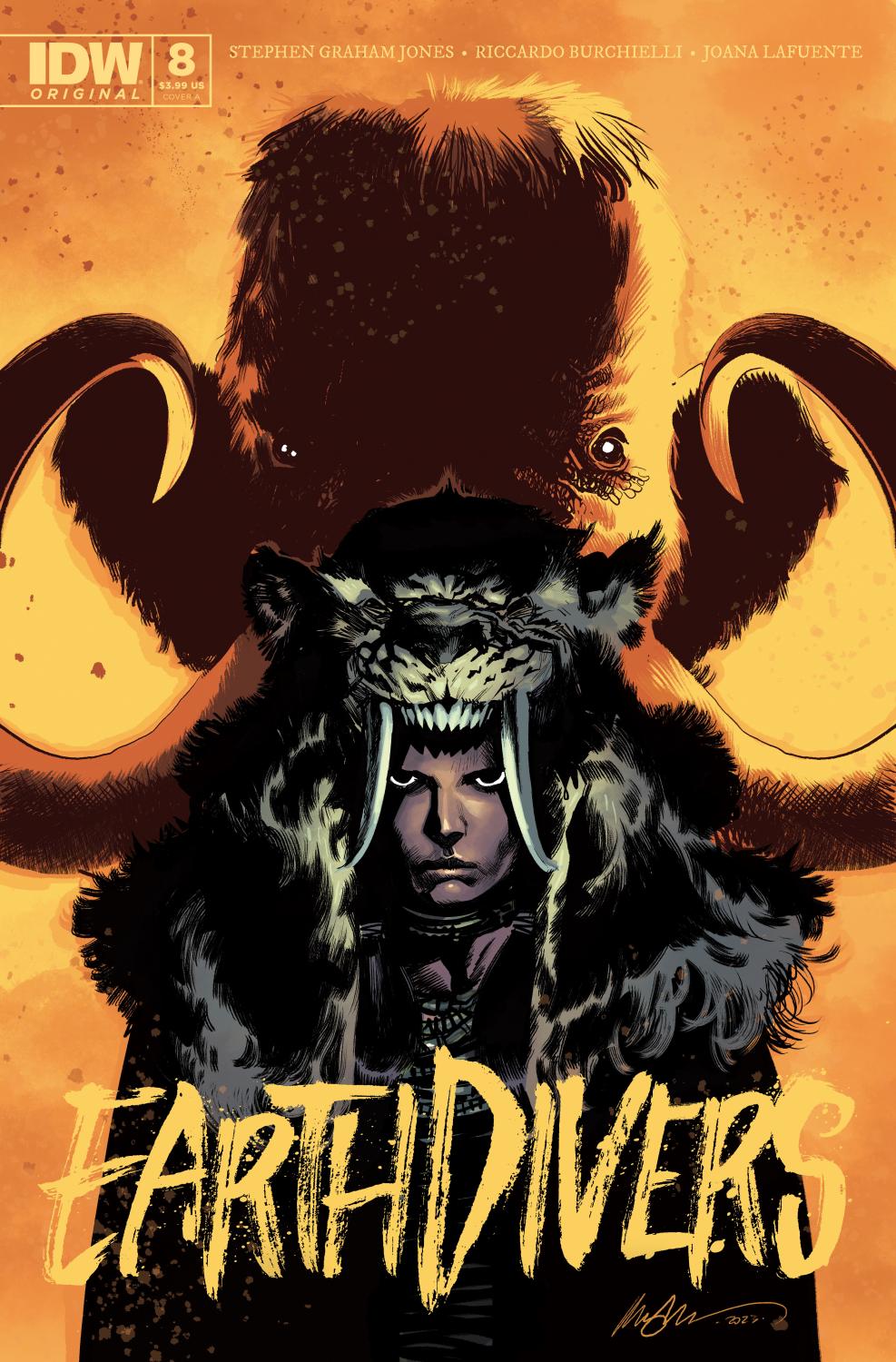 EARTHDIVERS #8 COVER A ALBUQUERQUE CVR A