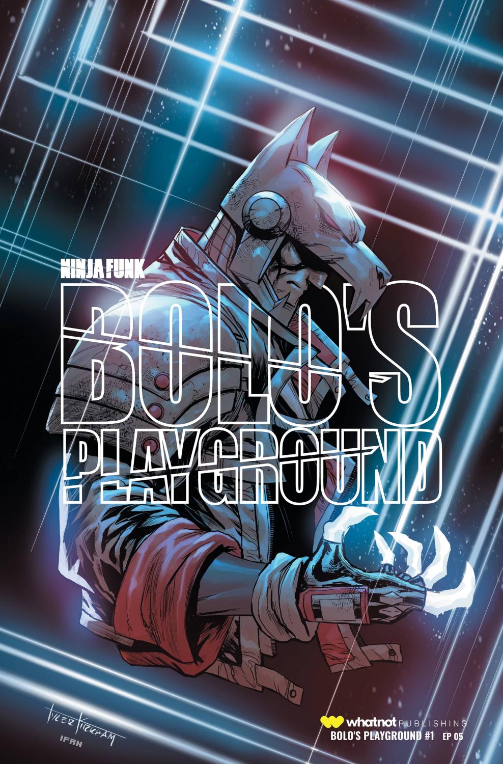 NINJA FUNK ONE SHOT #1 BOLOS PLAYGROUND CVR F KIRKHAM