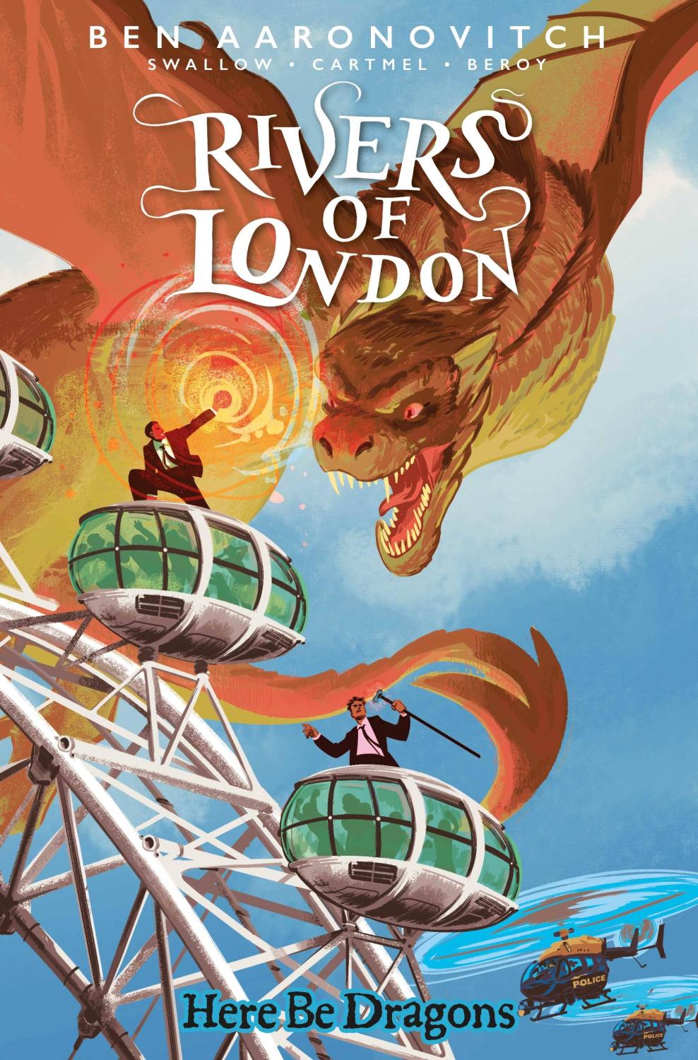 RIVERS OF LONDON HERE BE DRAGONS #2 CVR A FISH OF 4