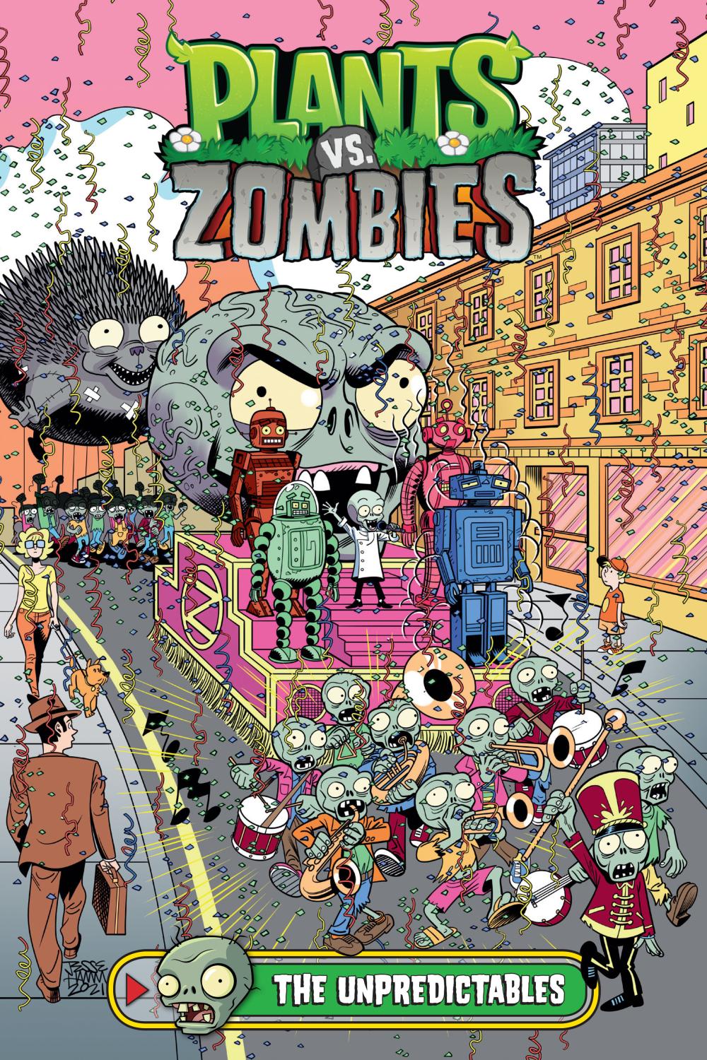 PLANTS VS ZOMBIES VOLUME 22 THE UNPREDICTABLES HC
