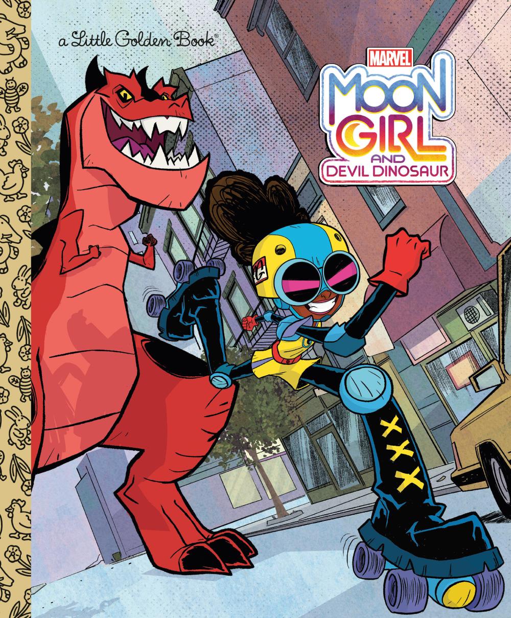 MOON GIRL AND DEVIL DINOSAUR LITTLE GOLDEN BOOK MARVEL HC
