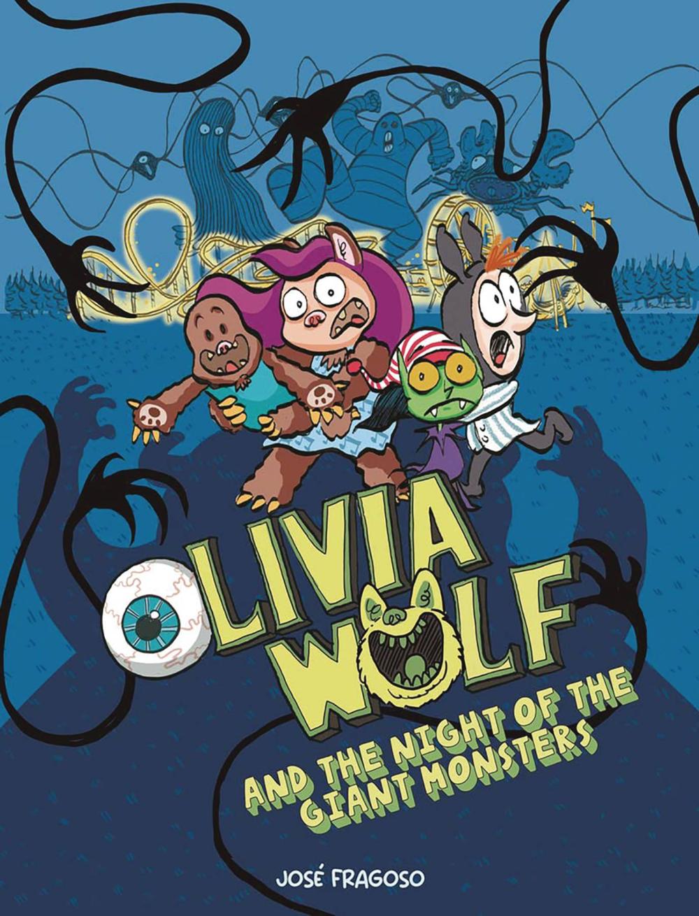 OLIVIA WOLF AND NIGHT OF GIANT MONSTERS GN