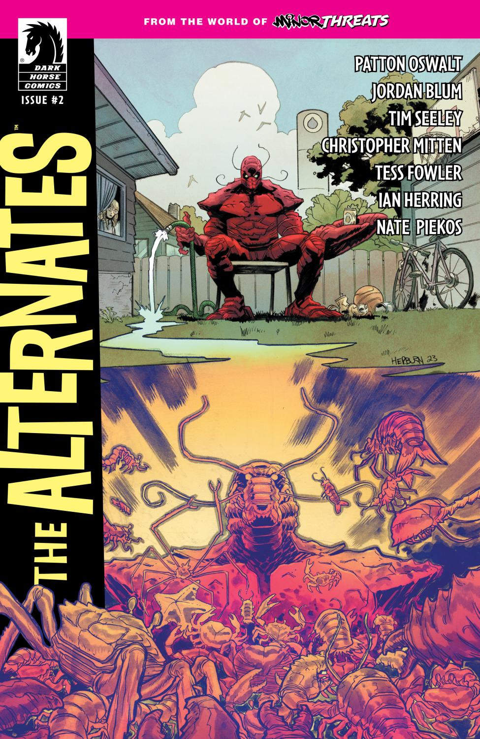 FROM THE WORLD OF MINOR THREATS THE ALTERNATES #2 CVR A SCOTT HEPBURN