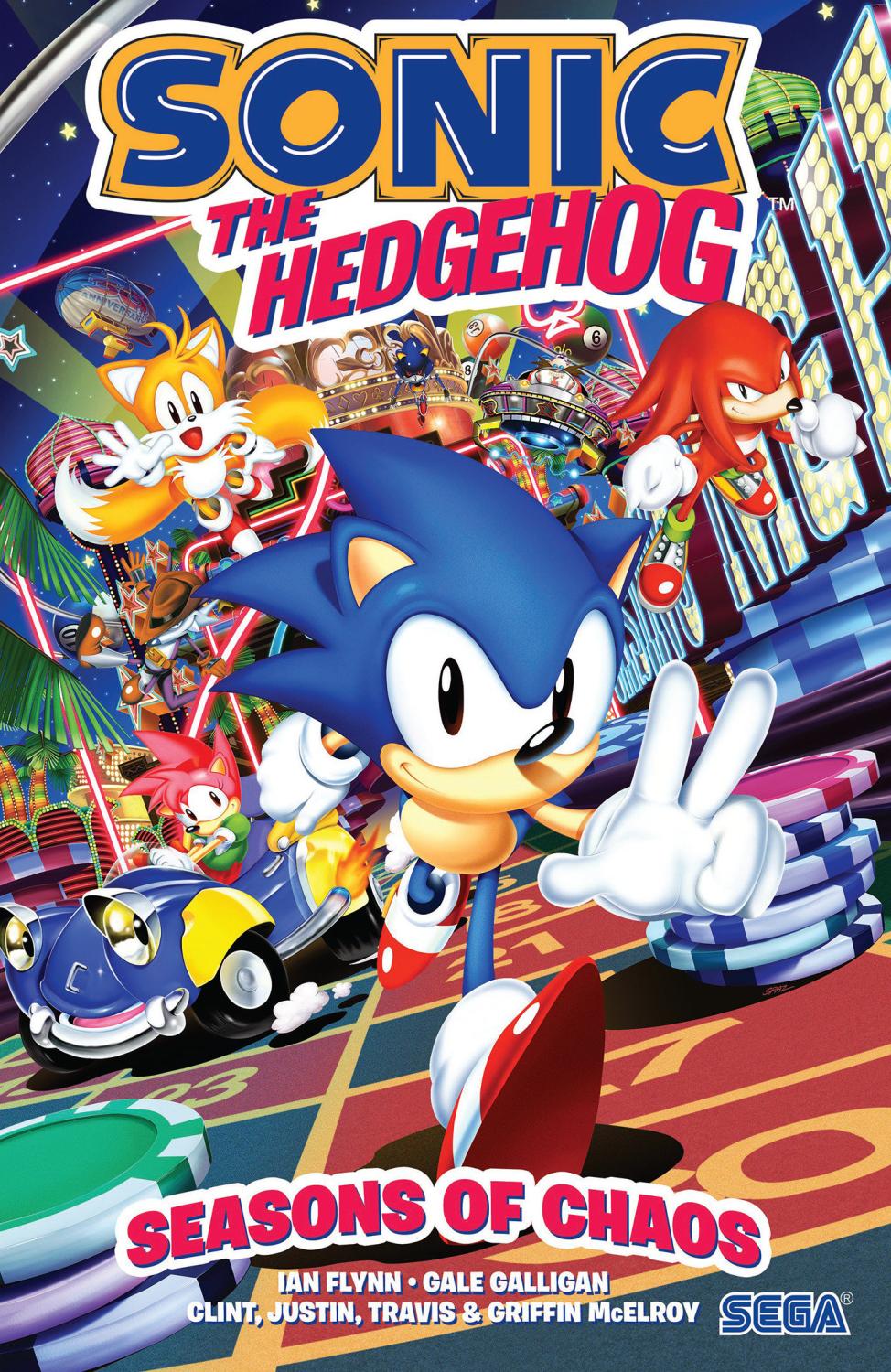 SONIC THE HEDGEHOG SEASONS OF CHAOS TP