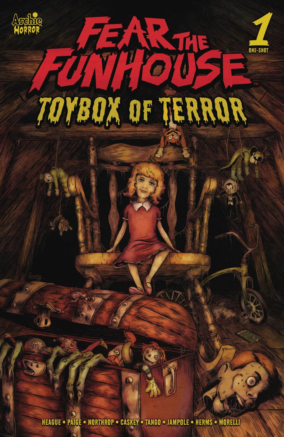 FEAR THE FUNHOUSE PRES TOYBOX OF TERROR CVR A RYAN CASKEY