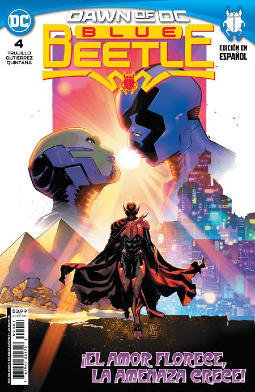 BLUE BEETLE #4 SPANISH LANGUAGE VERSION CVR B