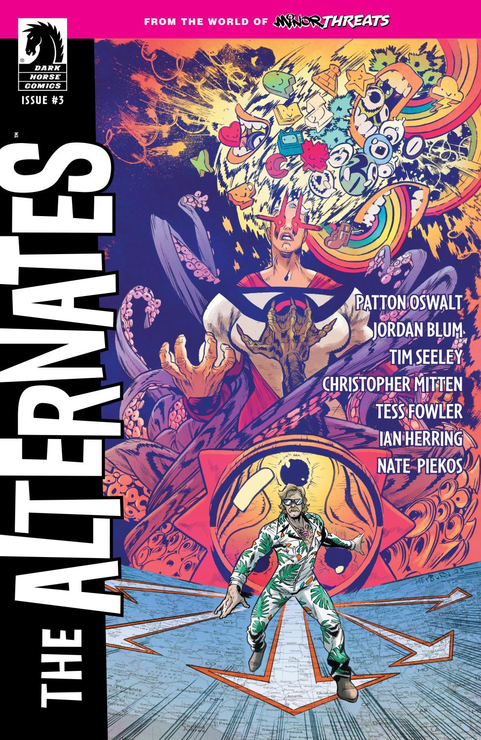FROM THE WORLD OF MINOR THREATS THE ALTERNATES #3 CVR A SCOTT HEPBURN