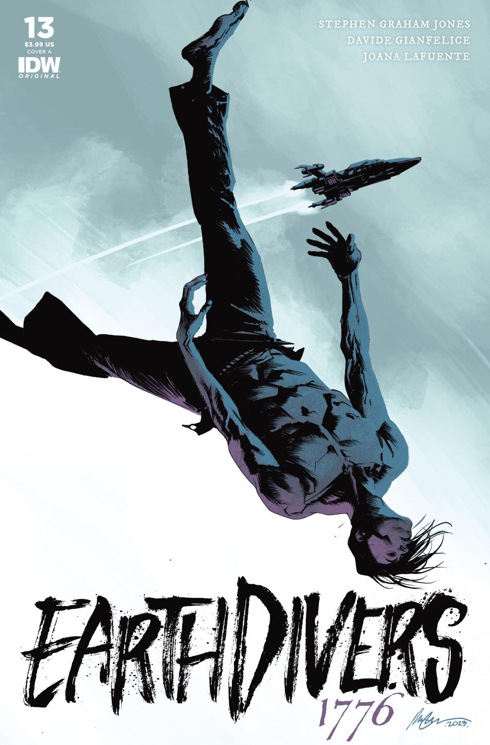 EARTHDIVERS #13 COVER A ALBUQUERQUE CVR A