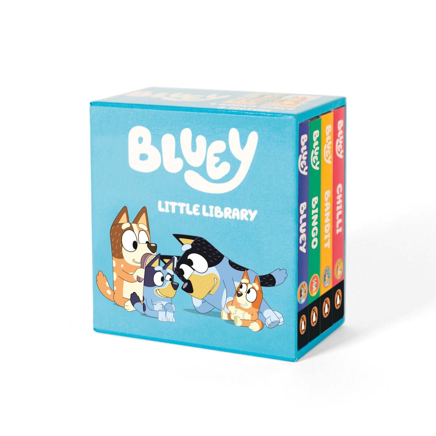 BLUEY LITTLE LIBRARY 4-BOOK BOX SET