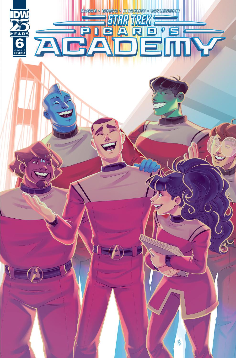 STAR TREK PICARDS ACADEMY #6 COVER A BOO CVR A