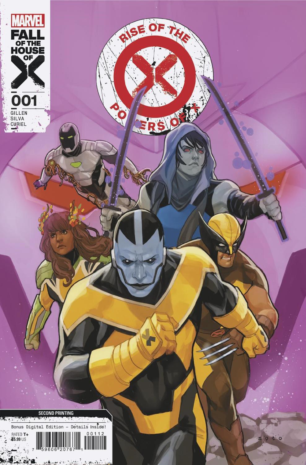 RISE OF THE POWERS OF X #1 PHIL NOTO 2ND PRINTING VAR FHX CVR A