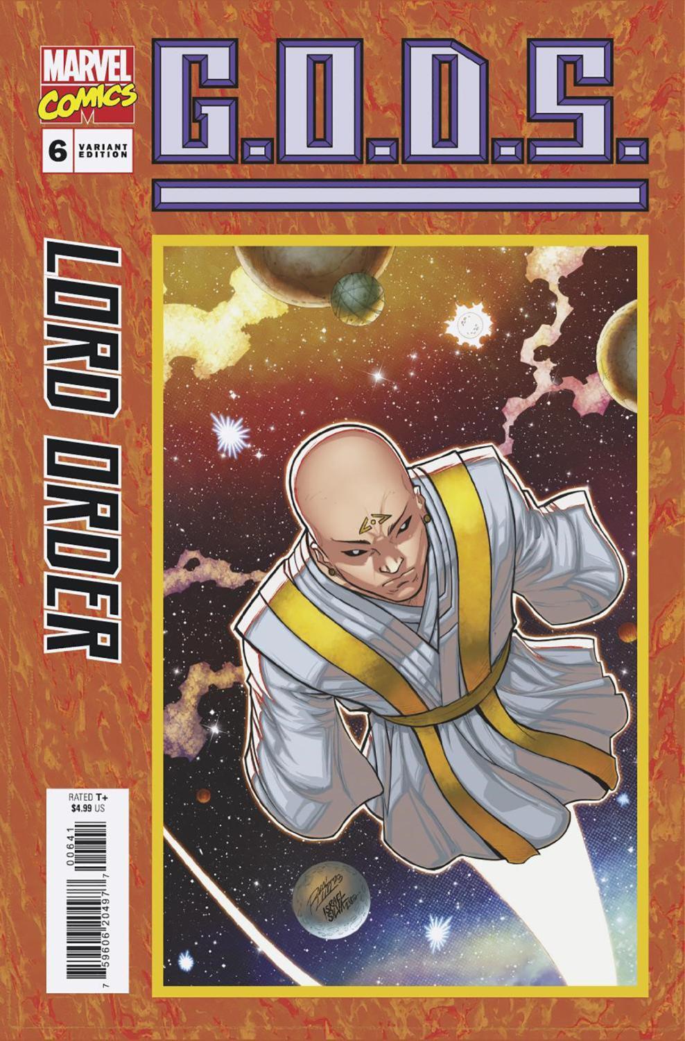 GODS #6 RON LIM COSMIC HOMAGE VAR CVR D