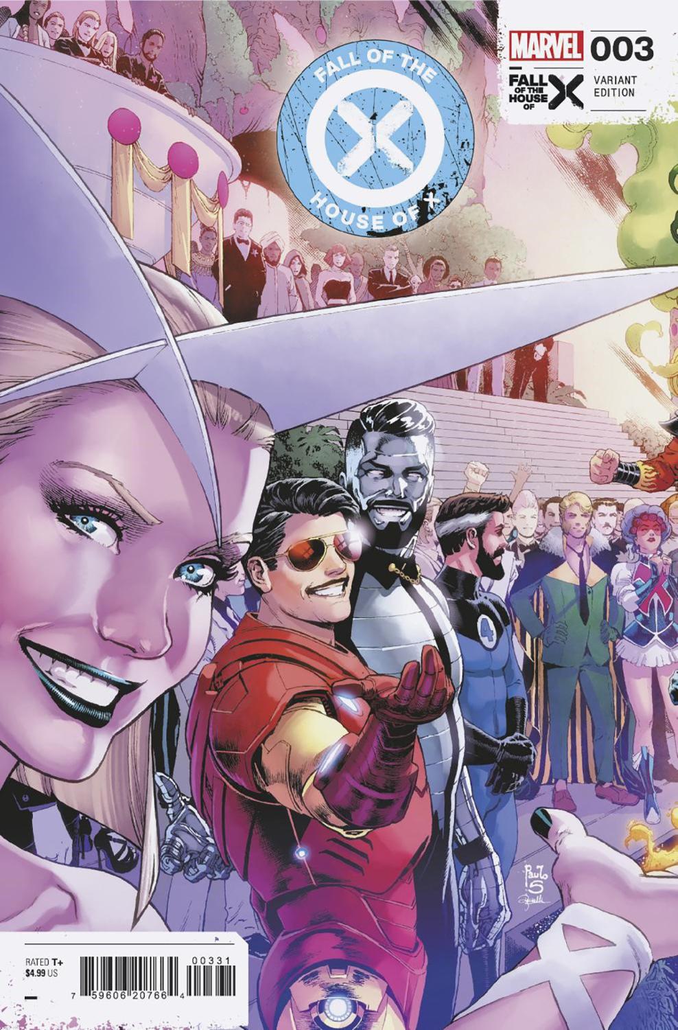 FALL OF THE HOUSE OF X #3 PAULO SIQUEIRA CONNECTING VAR FHX CVR C
