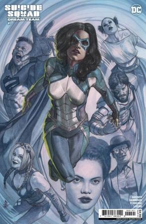 SUICIDE SQUAD DREAM TEAM #1 CVR B RICCARDO FEDERICI CARD STOCK VAR OF 4