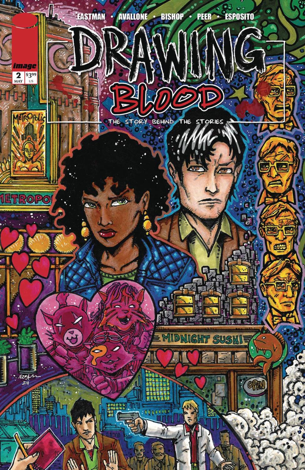DRAWING BLOOD #2 CVR A KEVIN EASTMAN (OF 12)