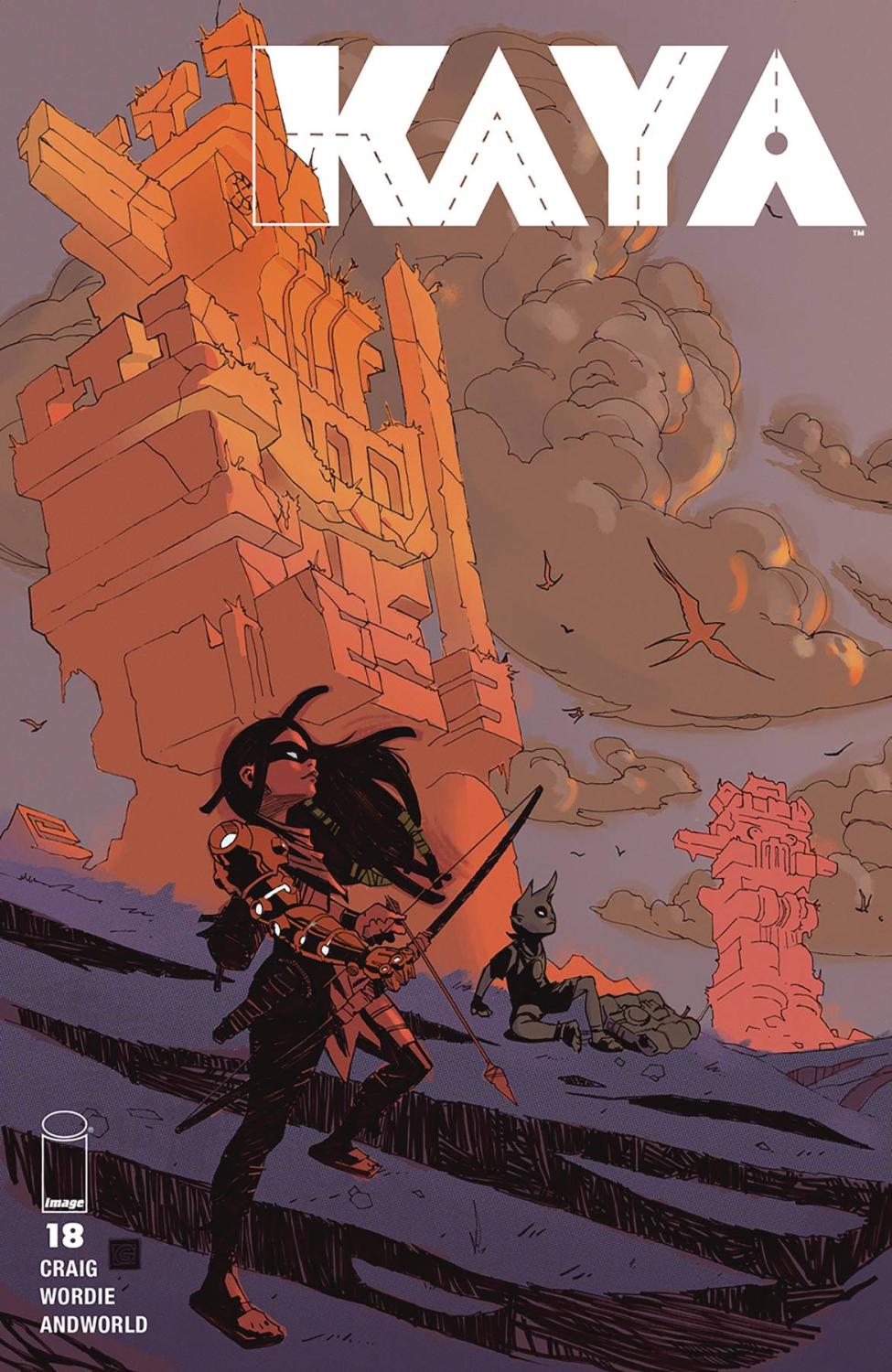 KAYA #18 CVR B STEPHEN GREEN VAR