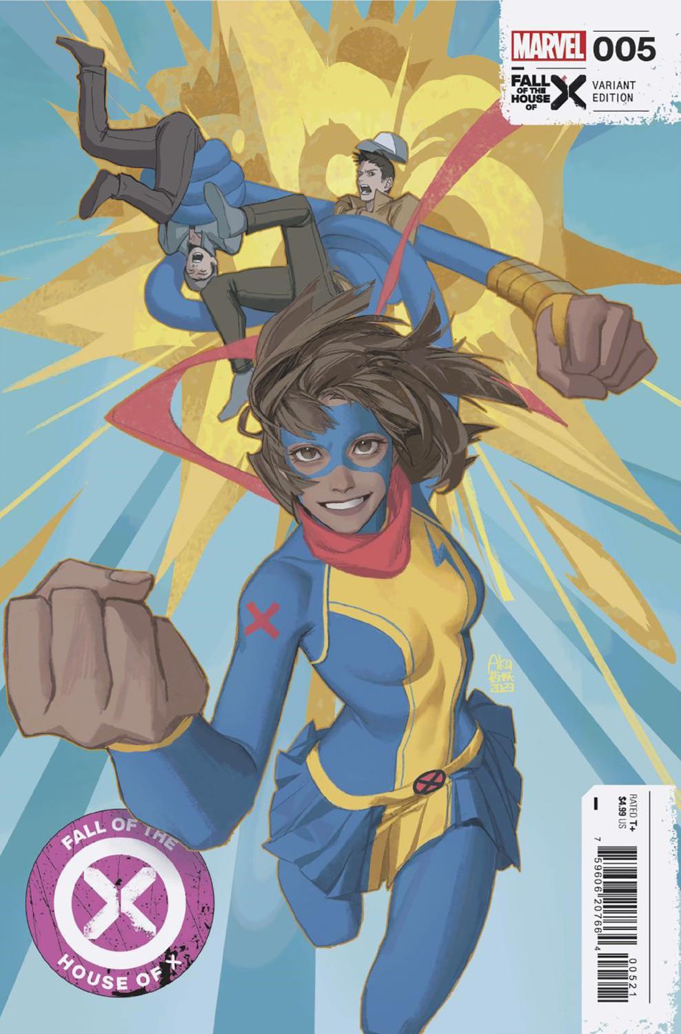 FALL OF THE HOUSE OF X #5 AKA MS MARVEL VAR FHX CVR B