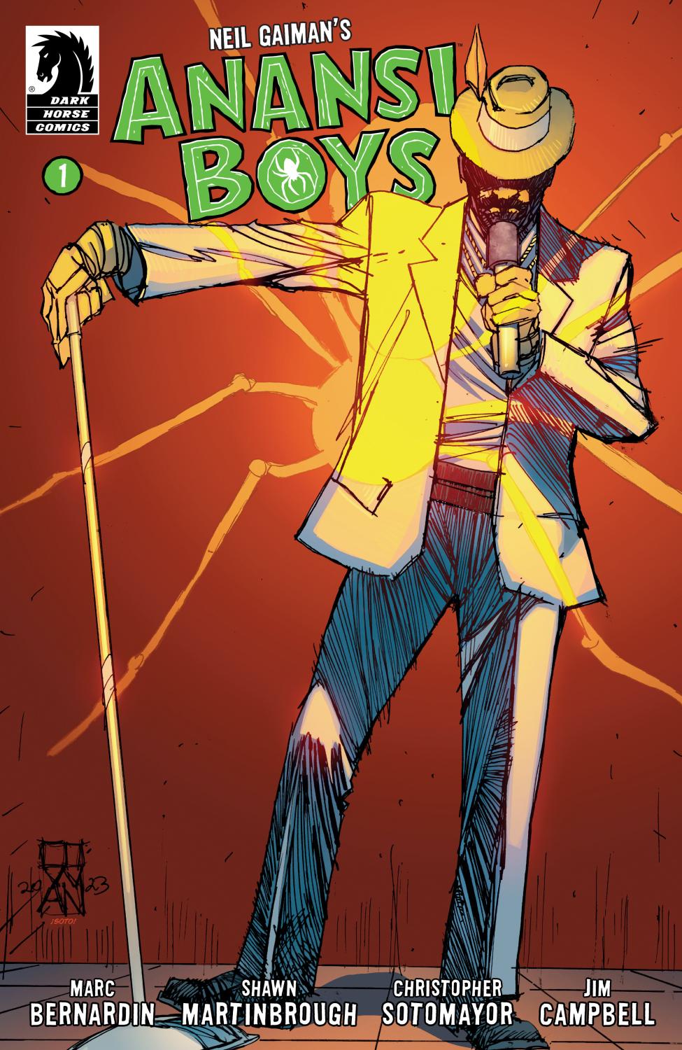 ANANSI BOYS I #1 CVR C DENYS COWAN
