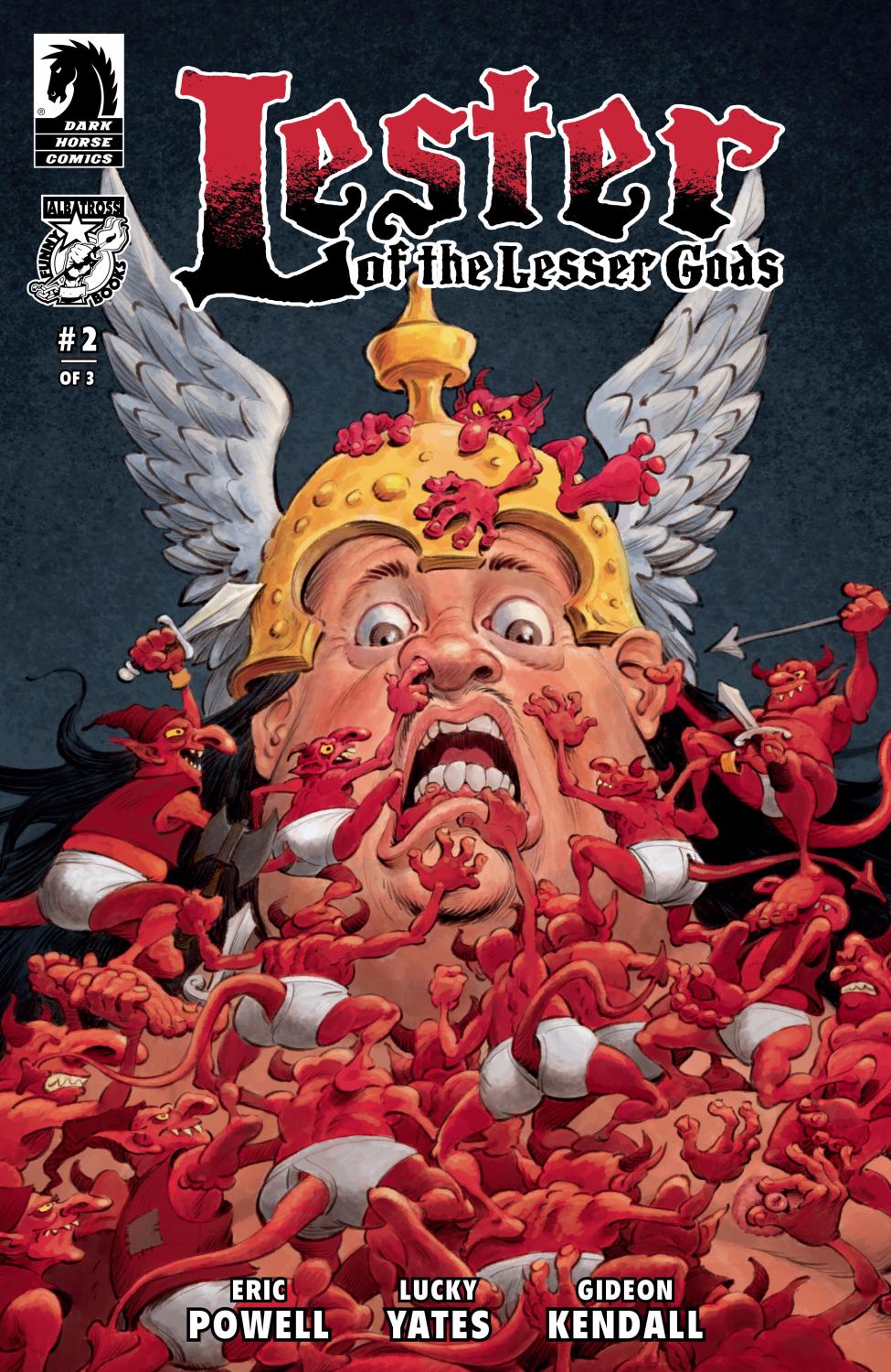 LESTER OF THE LESSER GODS #2 CVR A GIDEON KENDALL