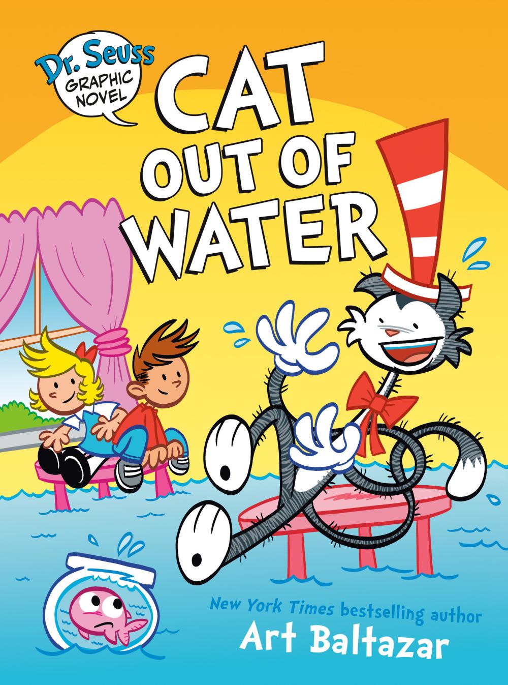 DR SEUSS GRAPHIC NOVEL CAT OUT OF WATER HC