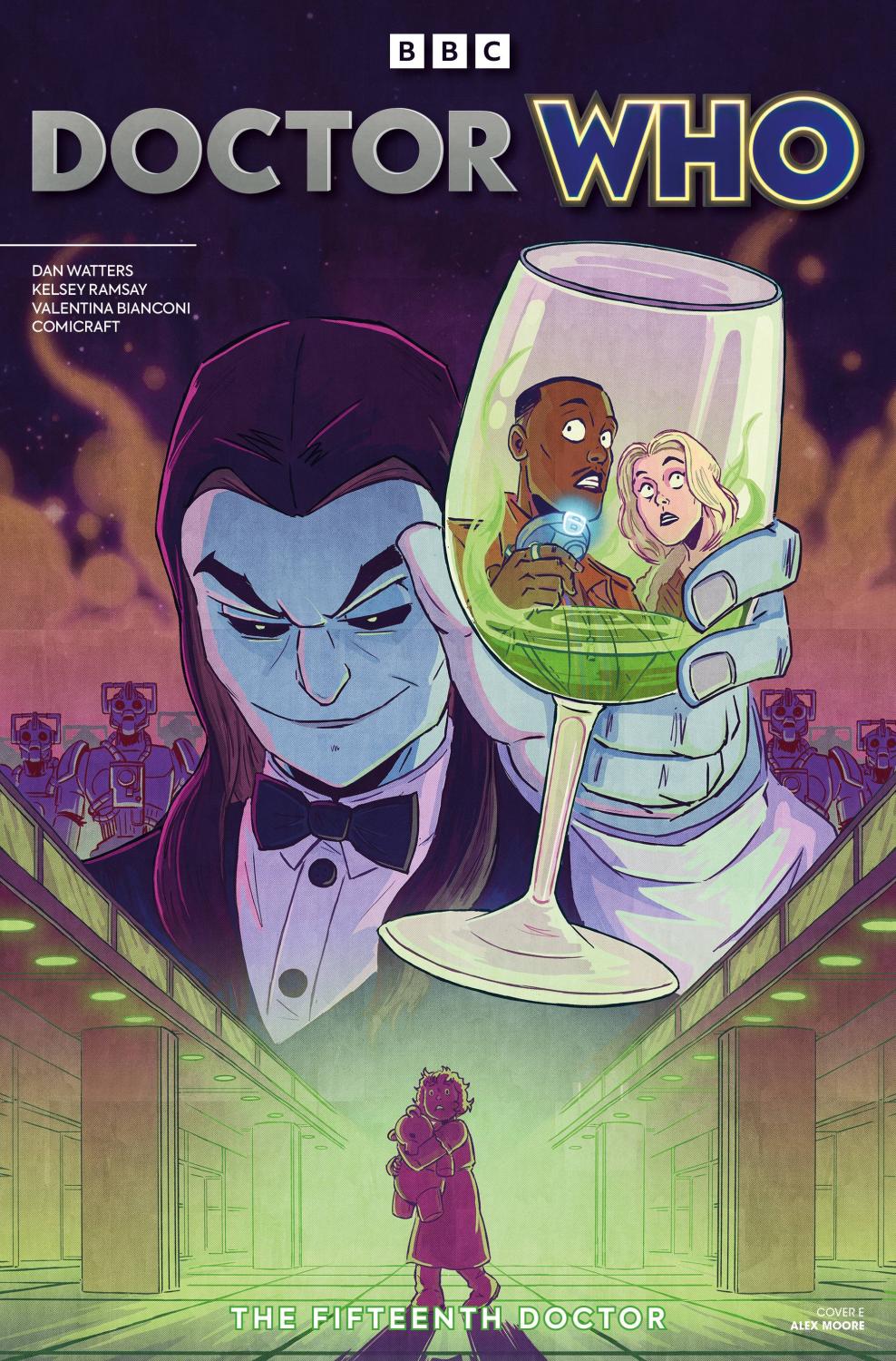 DOCTOR WHO FIFTEENTH DOCTOR #1 CVR E MOORE OF 4