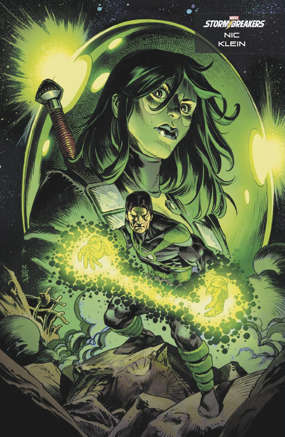 SPIDER-BOY #8 NIC KLEIN STORMBREAKERS VAR CVR C
