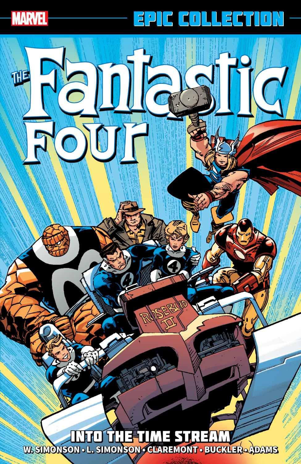 FANTASTIC FOUR EPIC COLLECTION INTO THE TIME STREAM NEW PRINTING TP