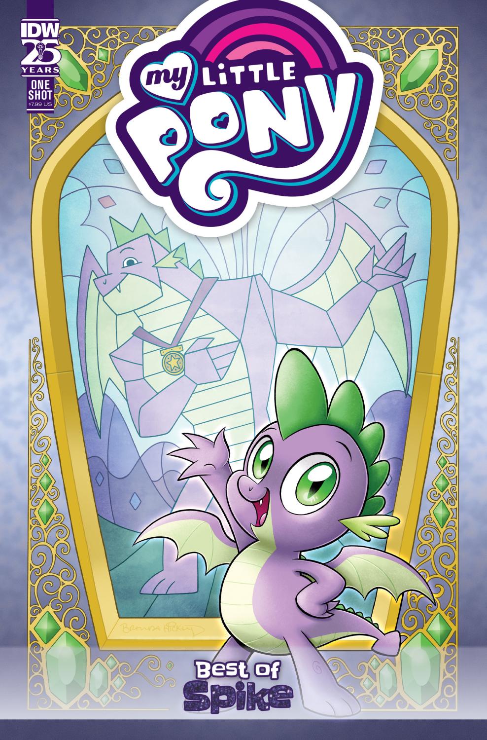 MY LITTLE PONY BEST OF SPIKE COVER A HICKEY CVR A