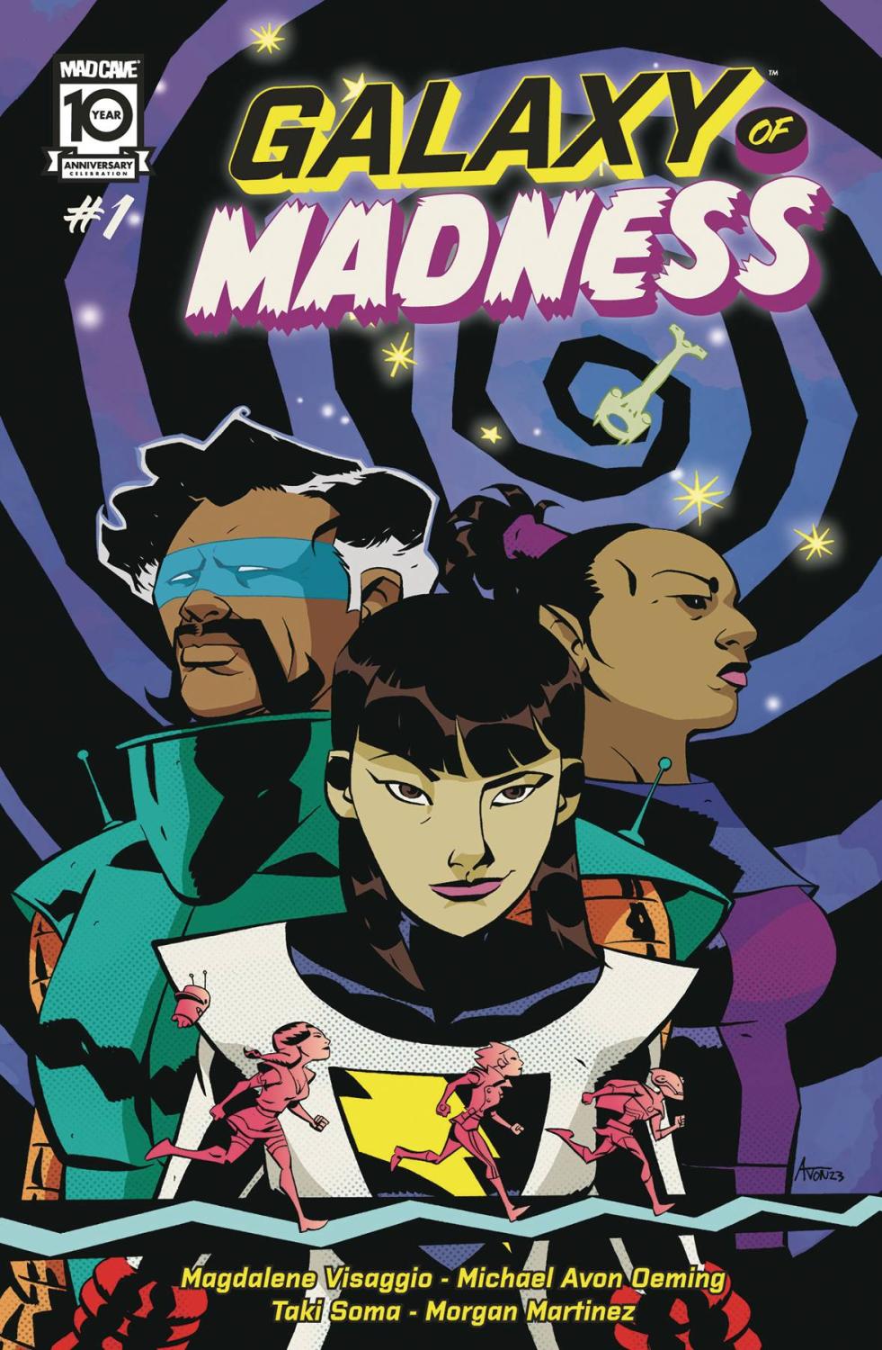 GALAXY OF MADNESS #1 CVR A MICHAEL AVON OEMING (OF 10)