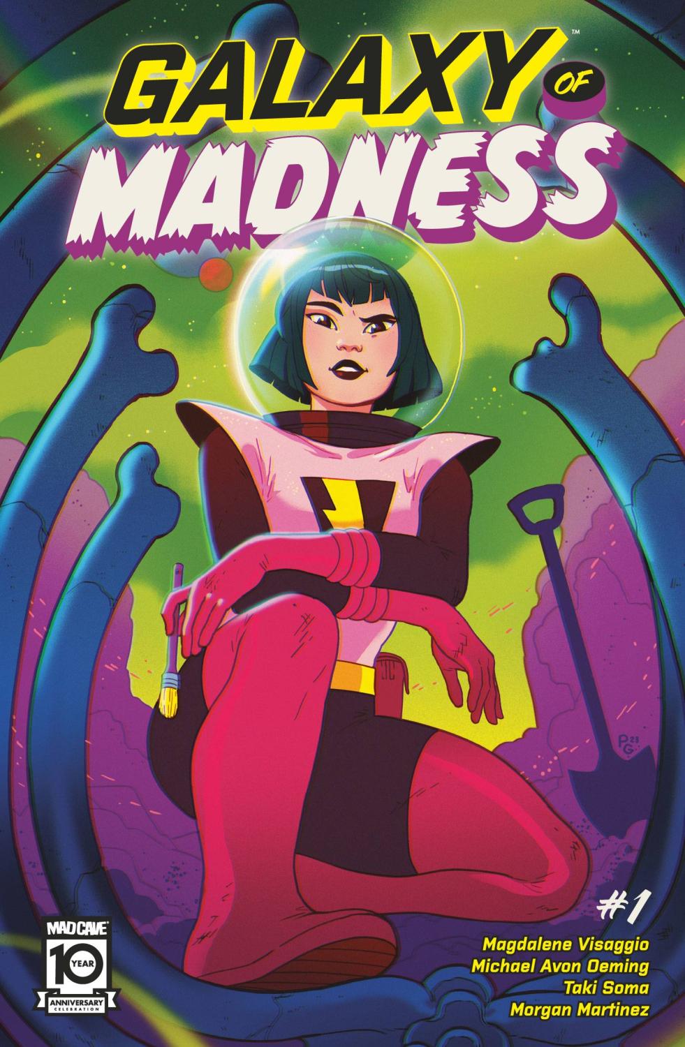 GALAXY OF MADNESS #1 CVR B PAULINA GANUCHEAU VAR (OF 10)