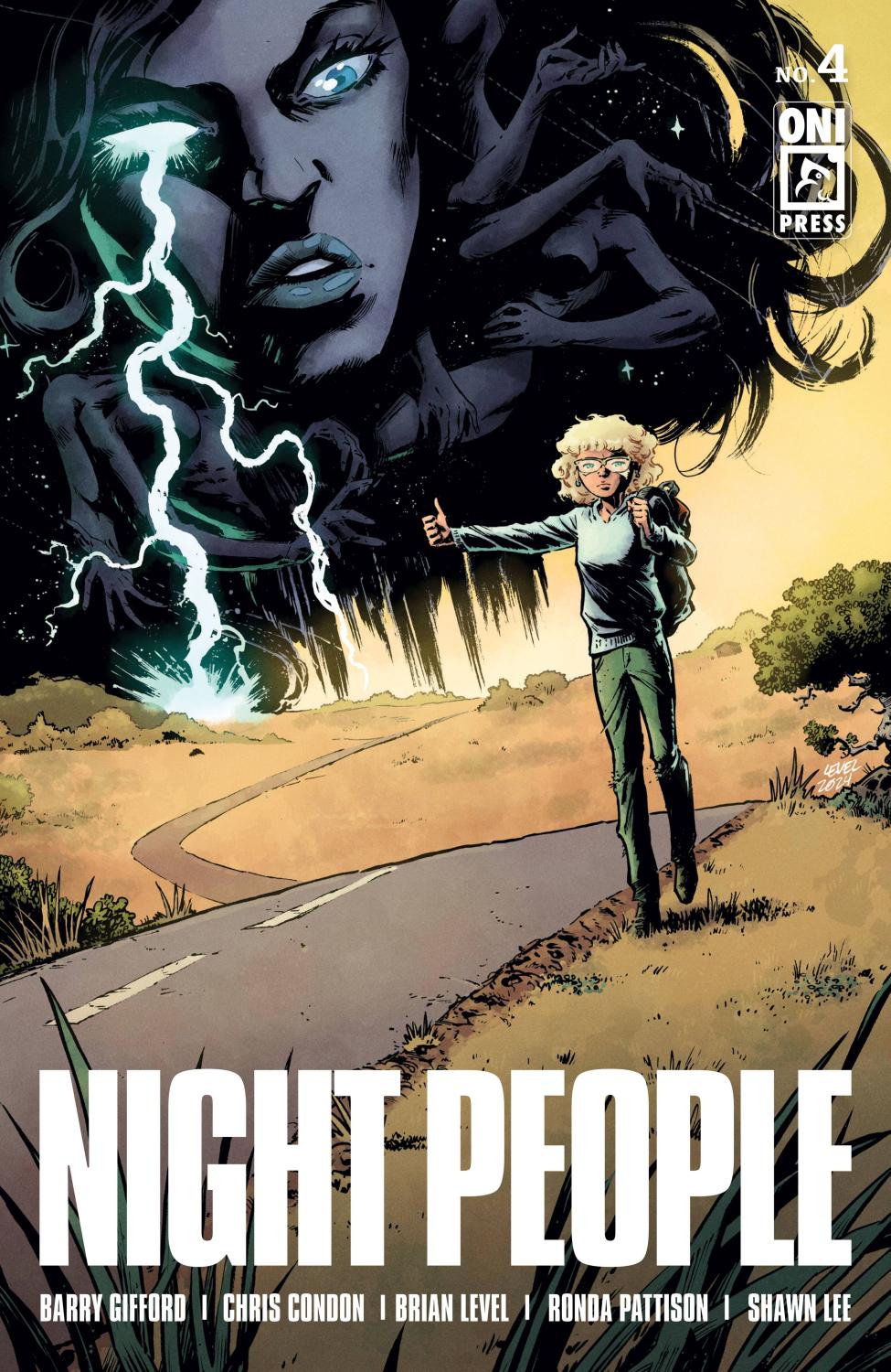 NIGHT PEOPLE #4 CVR A BRIAN LEVEL (OF 4)