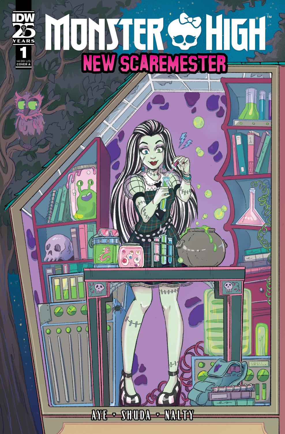 MONSTER HIGH NEW SCAREMESTER #1 COVER A JOVELLANOS CVR A