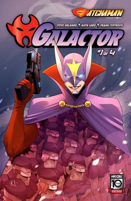 GATCHAMAN GALACTOR #1 CVR A KATH LOBO (OF 4)