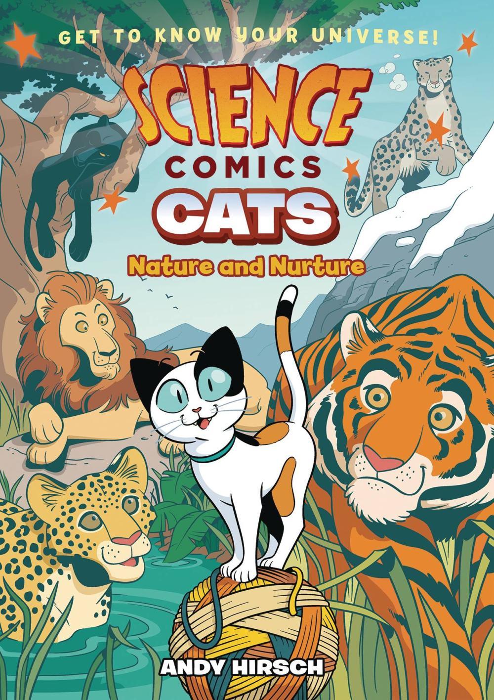 SCIENCE COMICS CATS NATURE & NUTURE GN