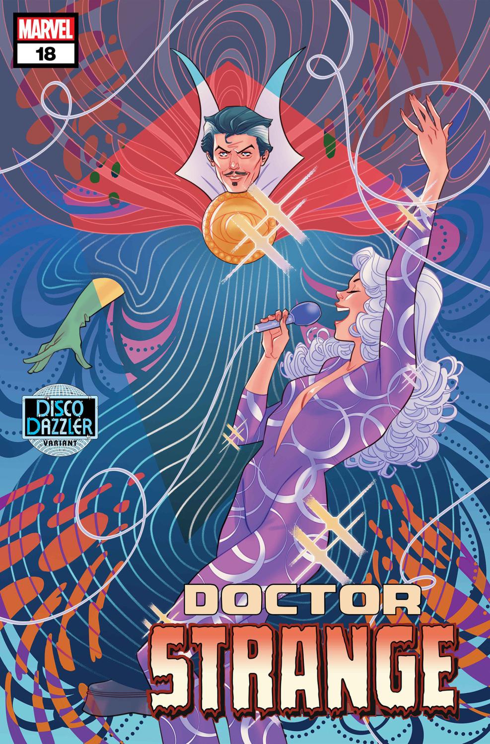DOCTOR STRANGE #18 MARGUERITE SAUVAGE DISCO DAZZLER VAR CVR C