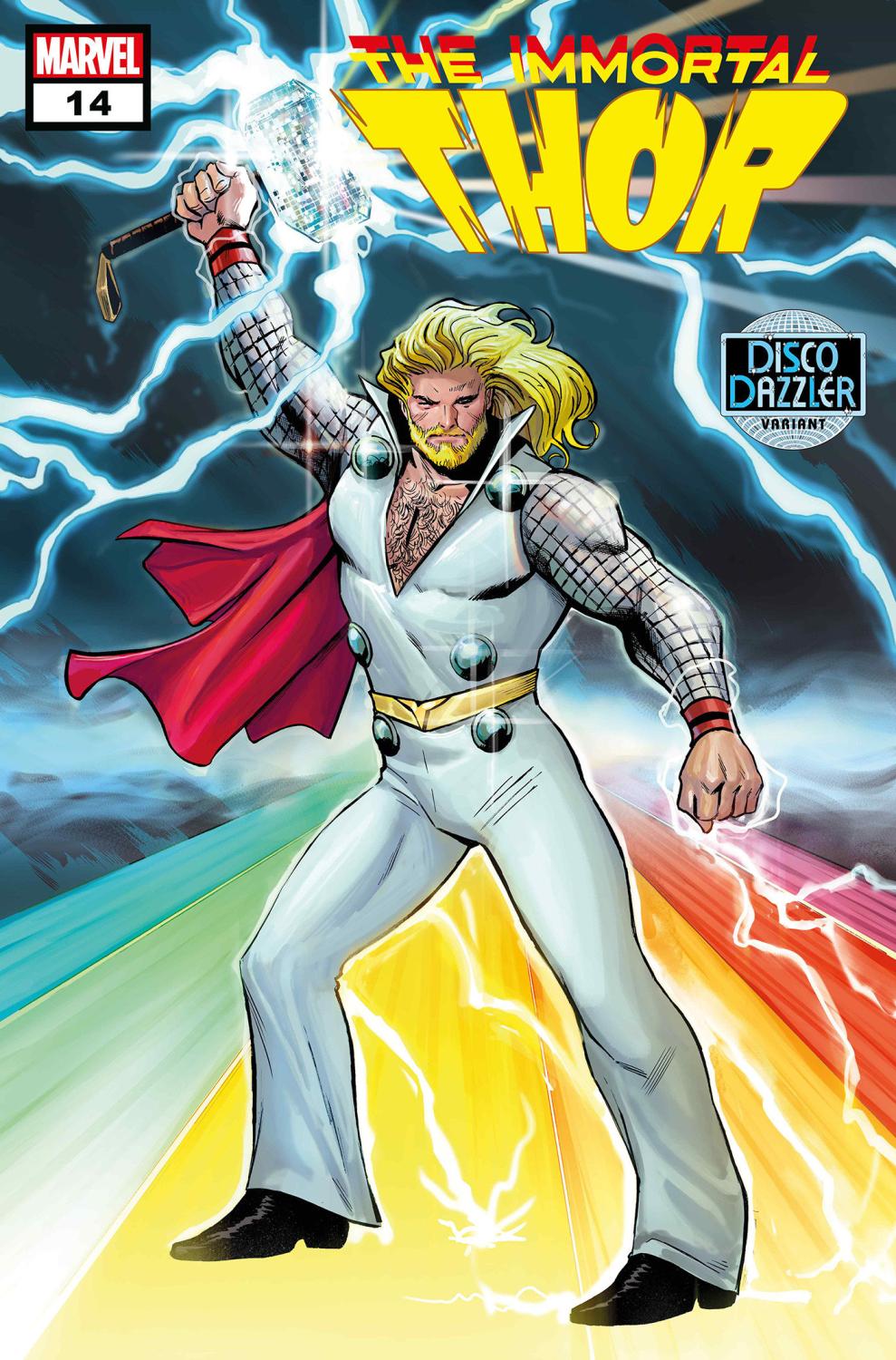 IMMORTAL THOR #14 LEE GARBETT DISCO DAZZLER VAR CVR C