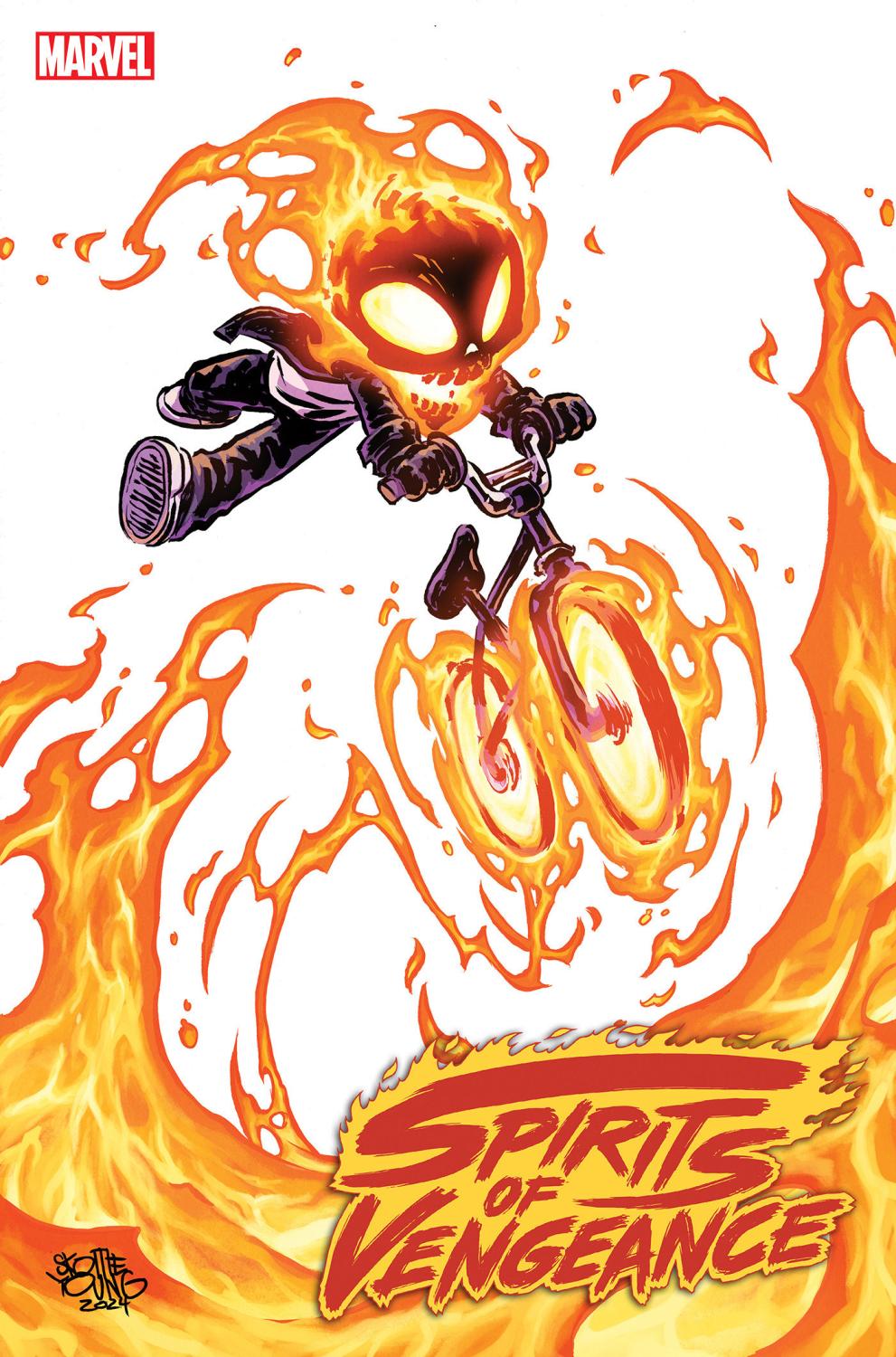 SPIRITS OF VENGEANCE #1 SKOTTIE YOUNG VAR CVR B